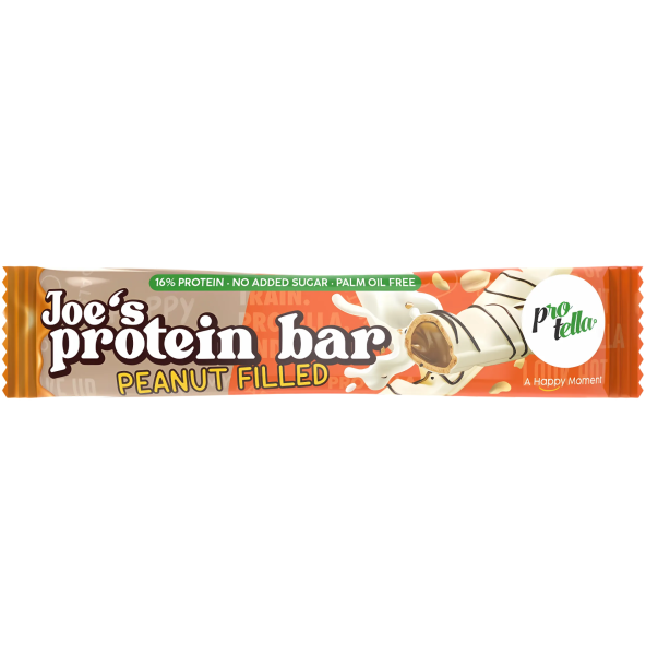 protella - Joe's Protein Bar Peanut Filled White 25g